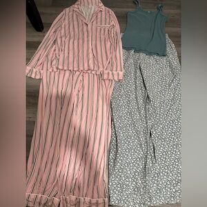 Victoria's Secret Blue Floral Pants